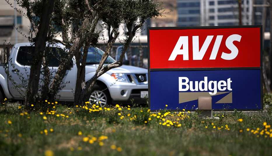 Avis/Budget rental car office 