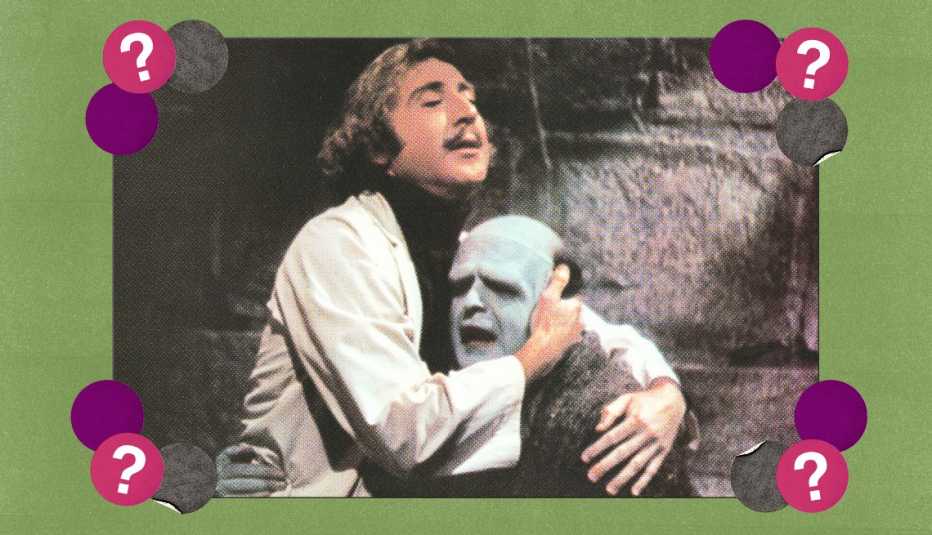 scene from the movie young frankenstein