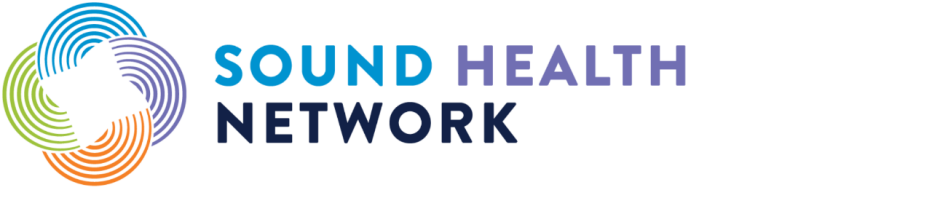 Sound Health Network logo with text that reads "Sound Health Network"