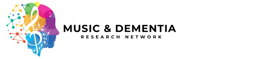 The Music & Dementia Research Network logo with text that reads "Music & Dementia Research Network"