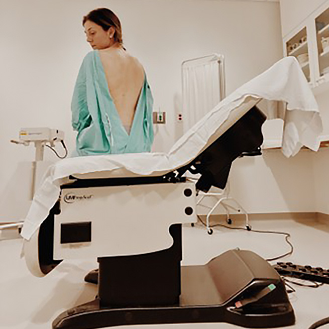 Leah Adams medical examination table Leah Adams medical examination table
