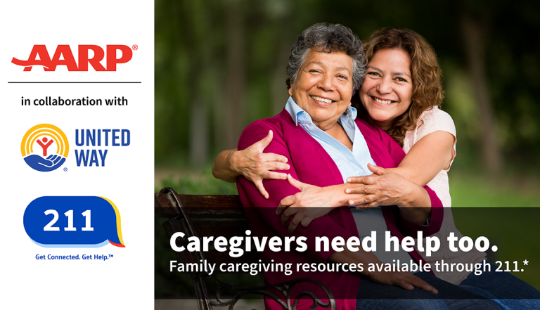 family caregiving resources through 211