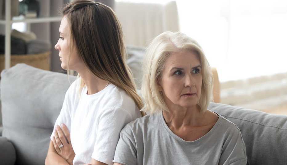 Parent adult child in conflict