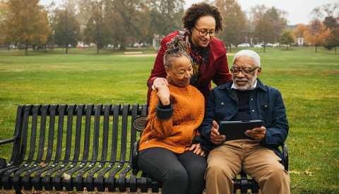 Assisting a family member in Frederick, Maryland.
