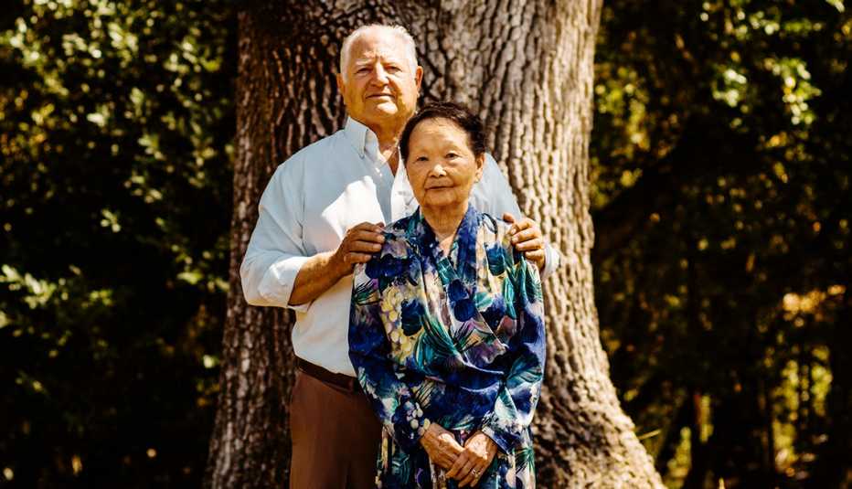 Larry Davis and his stepmother Kise, who was placed into a court-ordered guardianship