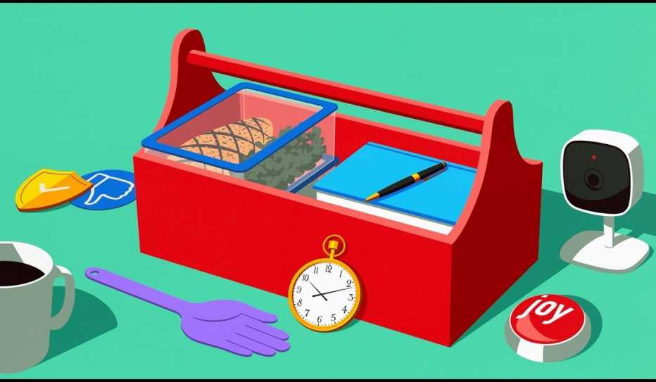 Illustration of a toolbox