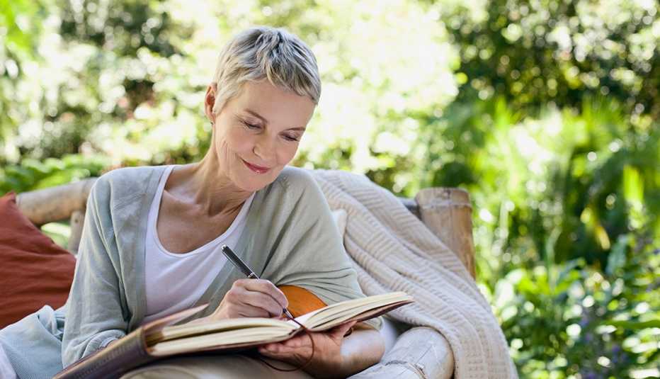 Self care by journaling