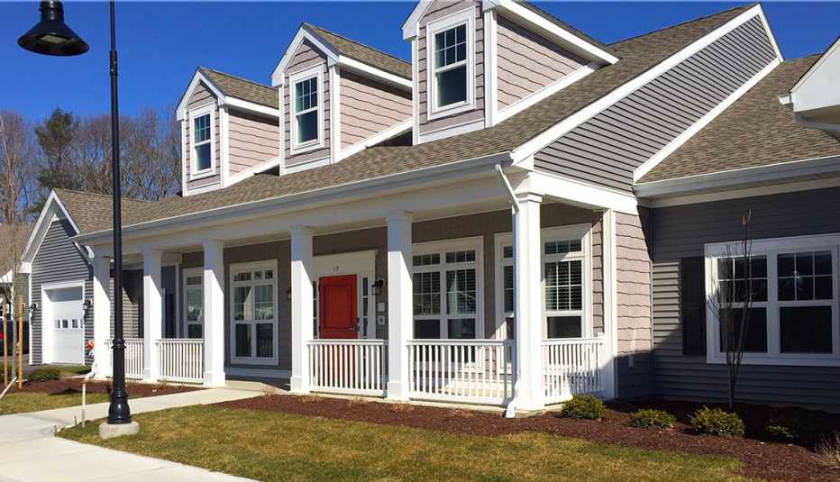Exterior of the Green House Homes in Rhode Island
