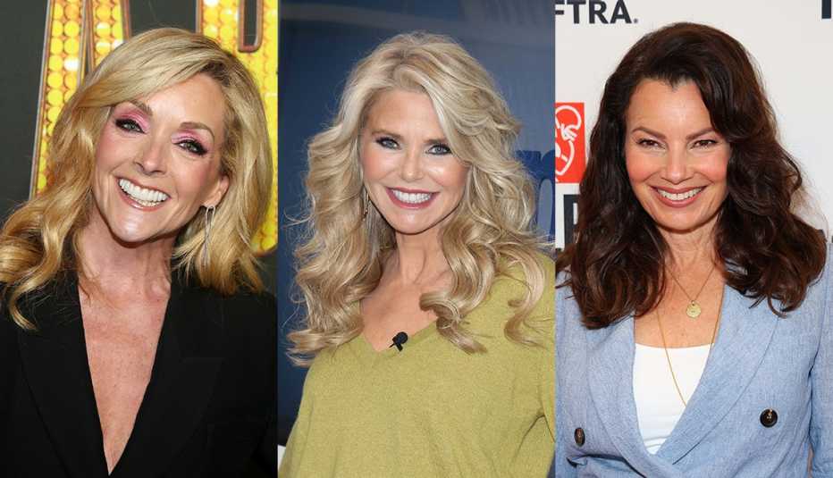 Jane Krakowski, Christie Brinkley and Fran Drescher Jane Krakowski, Christie Brinkley and Fran Drescher