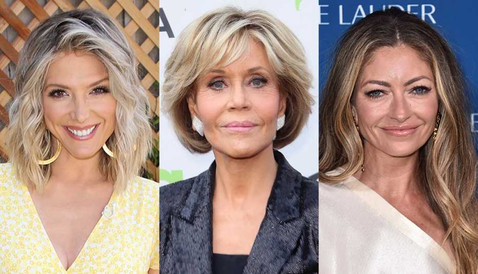 Debbie Matenopoulos, Jane Fonda and Rebecca Gayheart