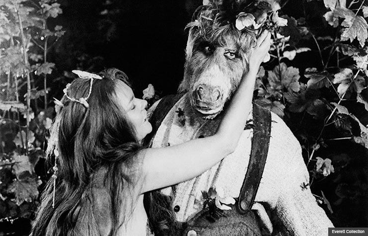 Judi Dench in A Midsummer Night's Dream, 1968. (Everett Collection)
