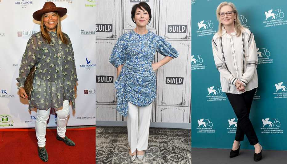 Queen Latifah, Ann Curry and Meryl Streep