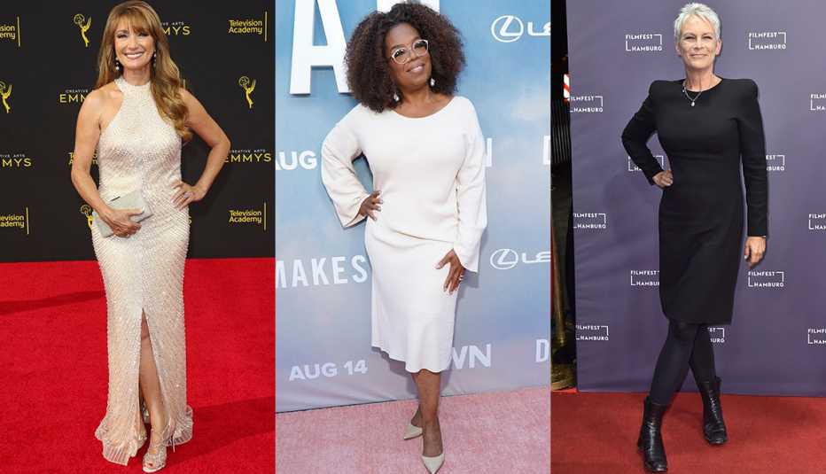 Jane Seymour, Oprah Winfrey, Jamie Lee Curtis