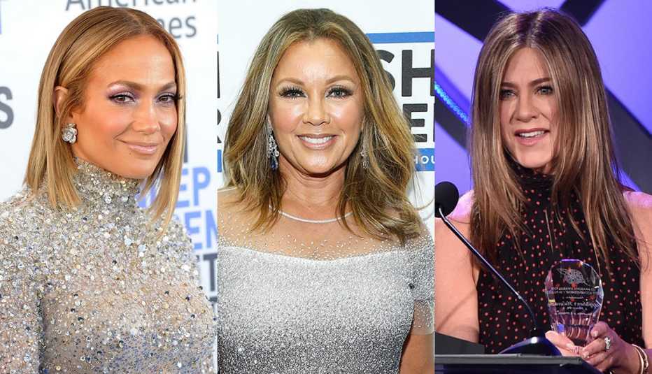 Jennifer Lopez, Vanessa Williams and Jennifer Aniston Jennifer Lopez, Vanessa Williams and Jennifer Aniston