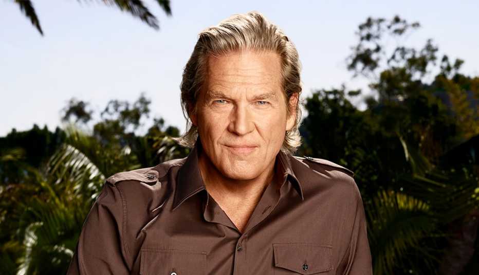 Jeff Bridges, Actor, Brown Shirt, Serious Expression, Portrait, Jeff Bridges Interview
