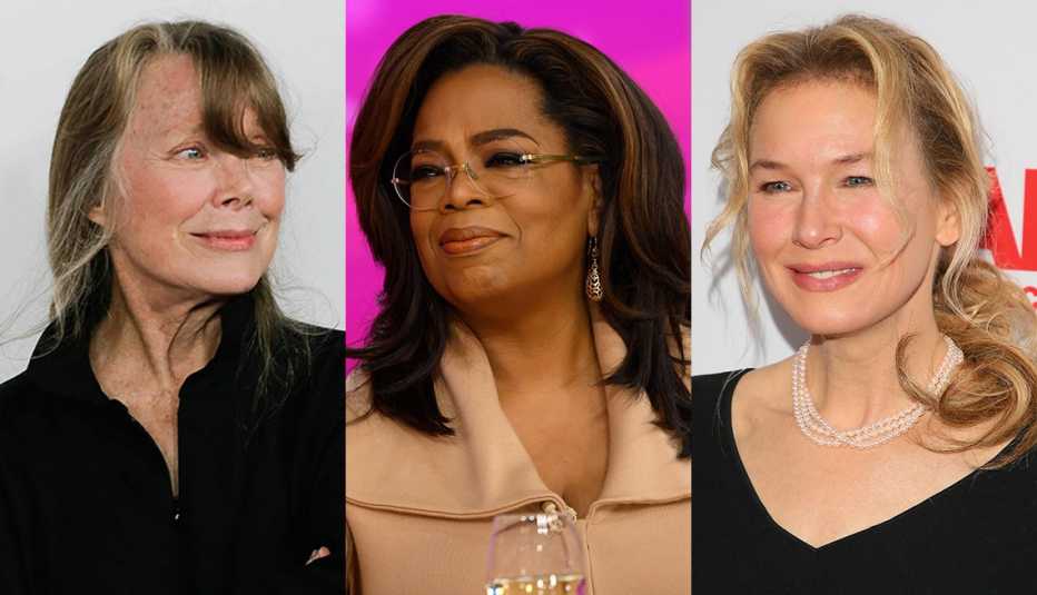 Sissy Spacek, Oprah Winfrey and Renee Zellweger Sissy Spacek, Oprah Winfrey and Renee Zellweger