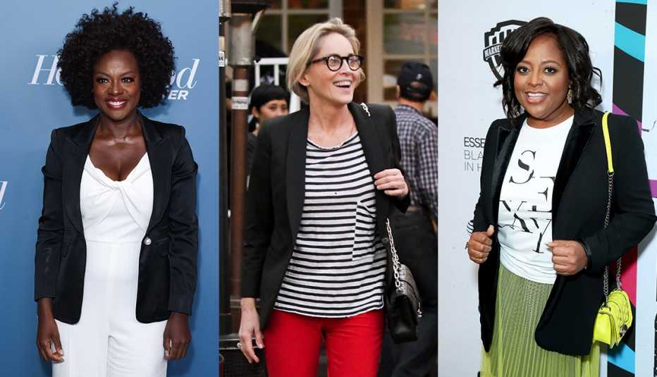 Viola Davis, Sharon Stone, Sherri Shepherd