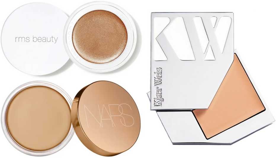 RMS Beauty Buriti Bronzer; Kjaer Weis Cream Bronzer; Nars Laguna Bronzing Cream