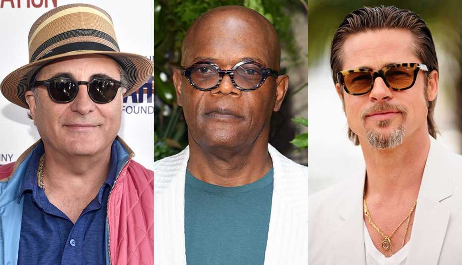 Andy Garcia, Samuel L. Jackson and Brad Pitt