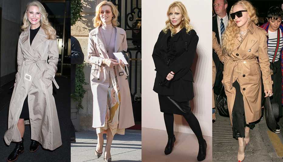 Christie Brinkley, Eva Herzigova, Courtney Love, Madonna