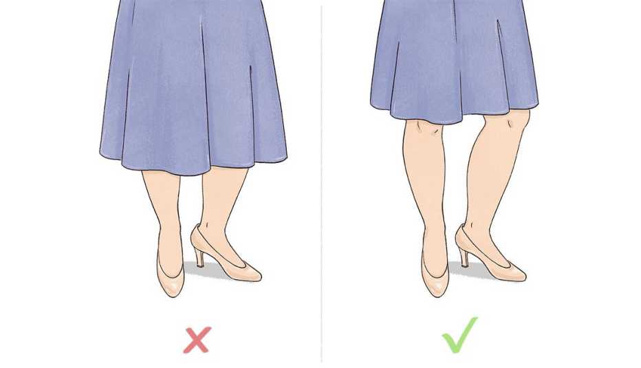 Keep skirt length knee-ish Keep skirt length knee-ish