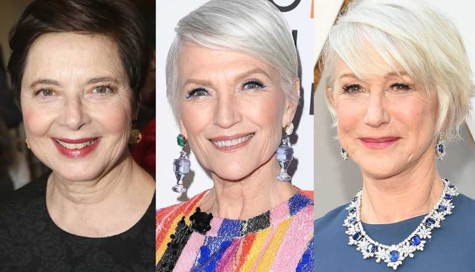 Isabella Rossellini, Maye Musk, Helen Mirren 