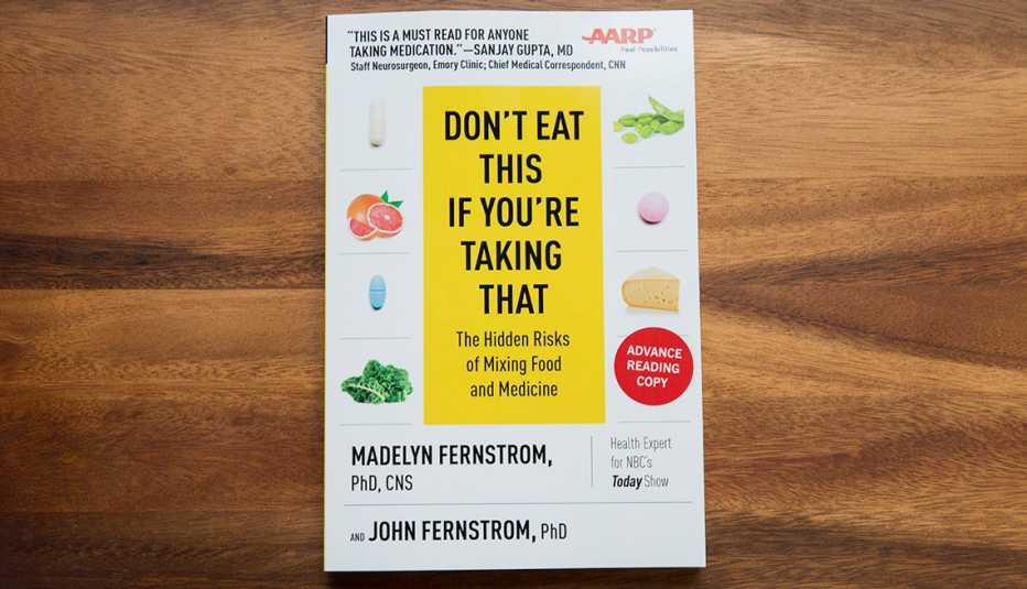 Book cover of the title "Don't Eat This If You're Taking That"