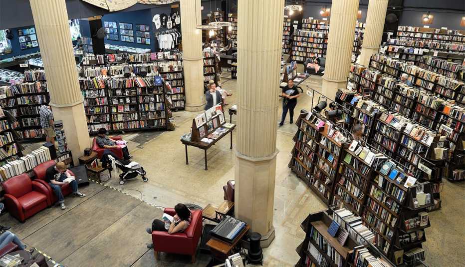 The Last Bookstore in Los Angeles, California The Last Bookstore in Los Angeles, California