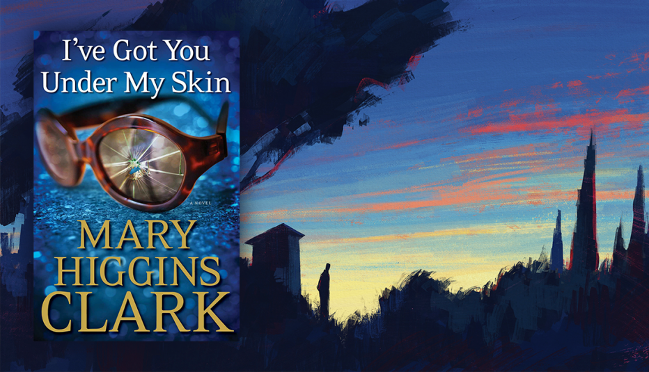 cover of I've Got You Under My Skin by Mary Higgins Clark overlaid on an illustration
