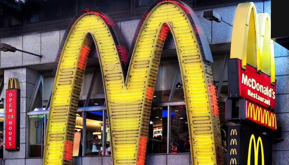 mcdonalds signs