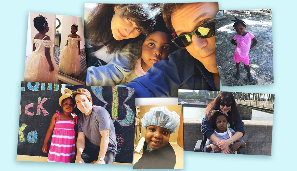Mitch Albom and family