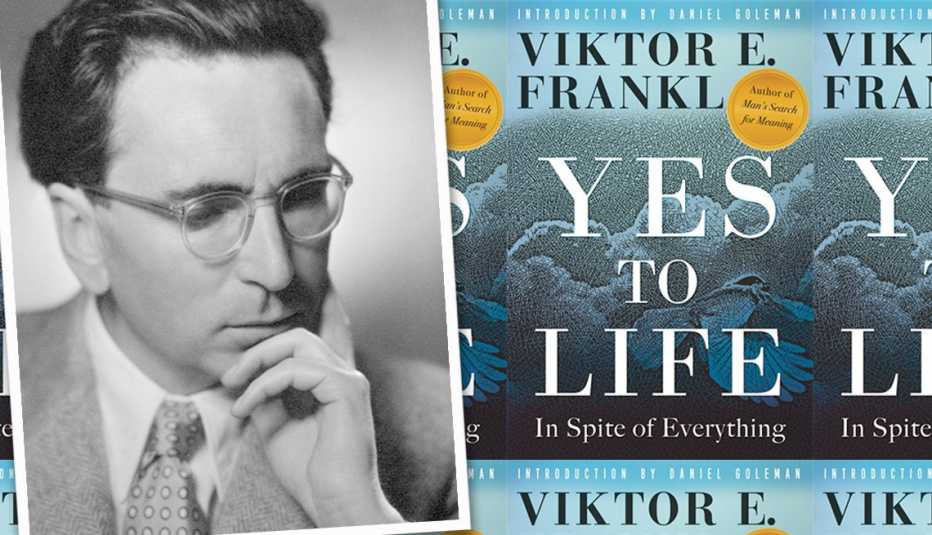 Yes to Life, Viktor Frankl book cover Yes to Life, Viktor Frankl book cover
