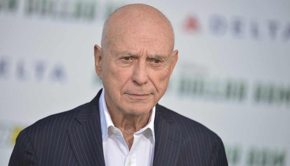 Actor Alan Arkin arrives at the world premiere of "Million Dollar Arm" in Los Angeles. alan arkin arrives on the red carpet for the premiere of the film million dollar arm in los angeles