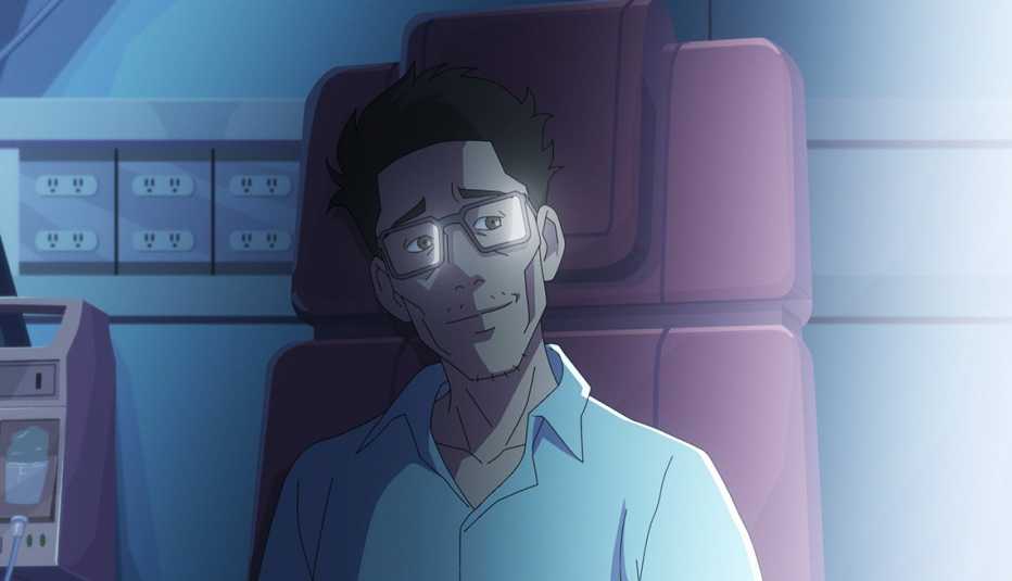 Daniel Dae Kim was the voice of David in "Pantheon" - Season 1, Episode 1 