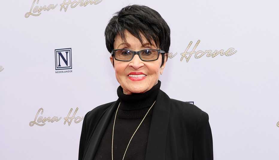 Chita Rivera at the Nederlander Organization's unveiling of Broadway's new Lena Horne Theatre