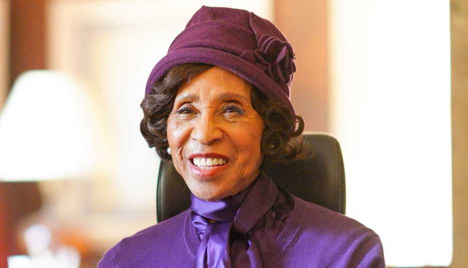 actress marla gibbs performing on a tv show