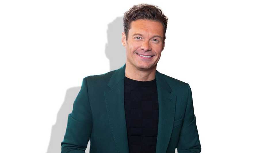 ryan seacrest against white background
