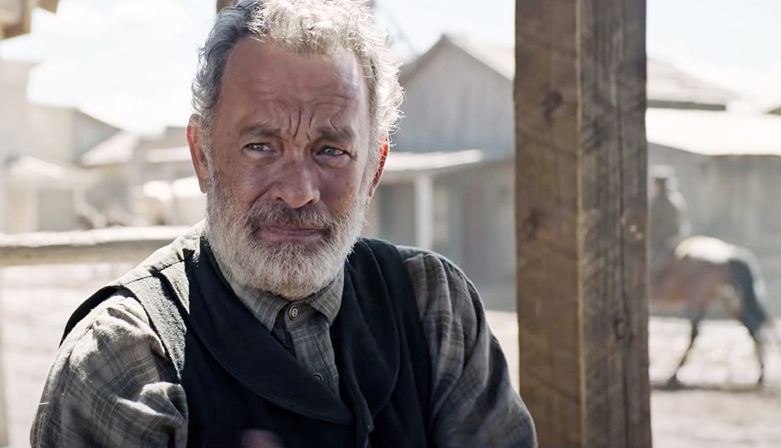 Tom Hanks stars in the film News of the World Tom Hanks stars in the film News of the World