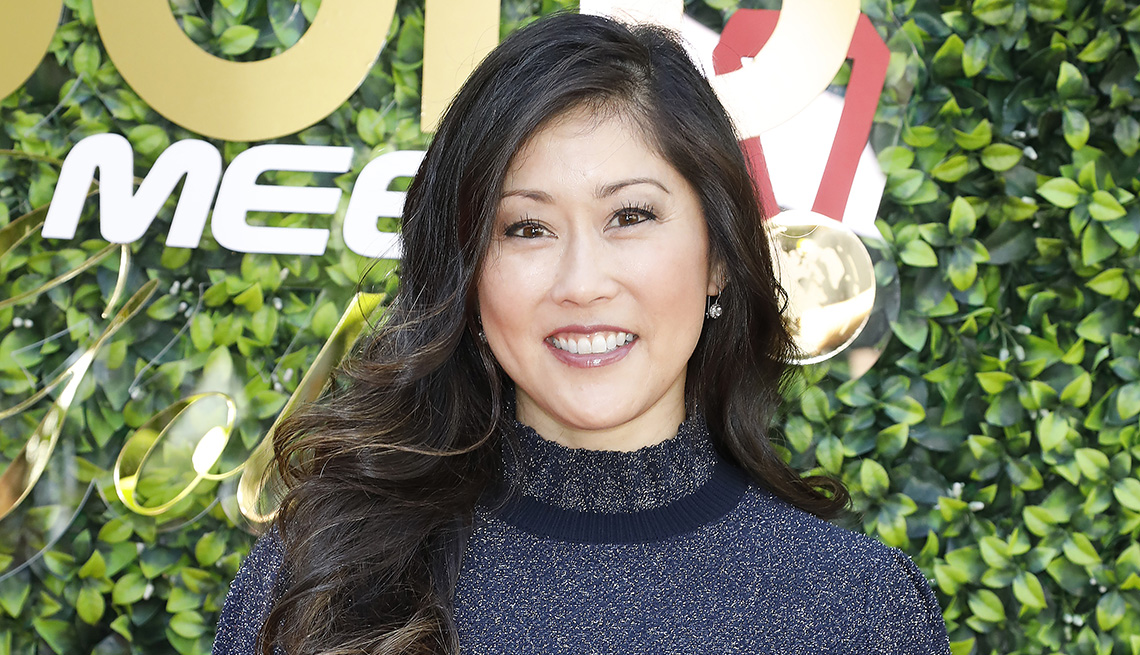Kristi Yamaguchi attends the 7th Annual Gold Meets Golden at Virginia Robinson Gardens and Estate in Los Angeles