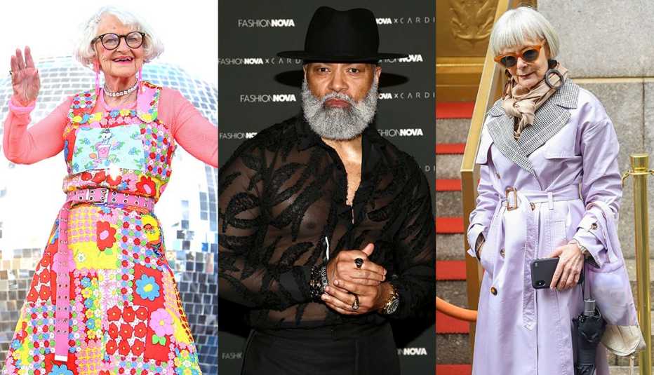 Social media influencers Helen Ruth van Winkle, Irvin Randle and Lyn Slater