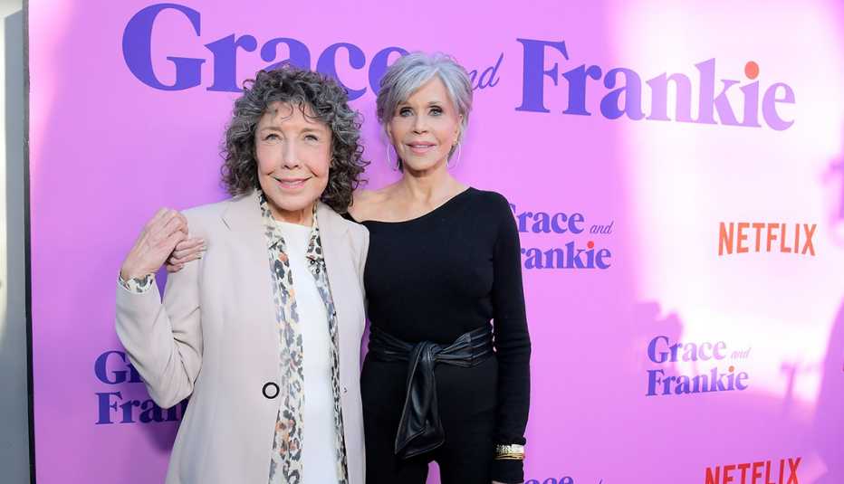 Lily Tomlin and Jane Fonda Lily Tomlin and Jane Fonda