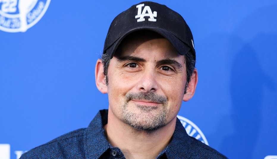 Brad Paisley at Kershaw's Challenge Ping Pong 4 Purpose 2022 held at Dodger Stadium in Los Angeles