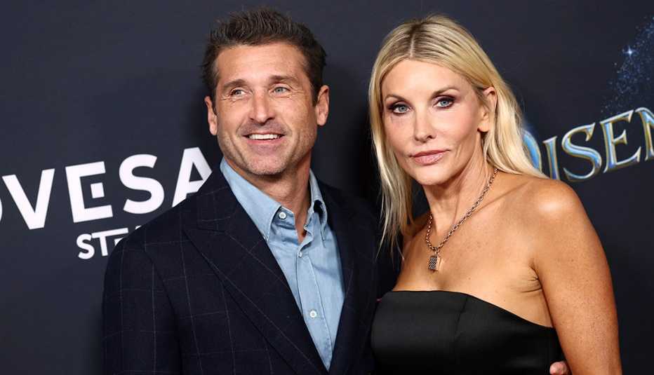 Patrick Dempsey and Jillian Dempsey attend Disney's "Disenchanted" Premiere at El Capitan Theatre in Los Angeles. Patrick Dempsey and Jillian Dempsey attend Disney's "Disenchanted" Premiere at El Capitan Theatre in Los Angeles.