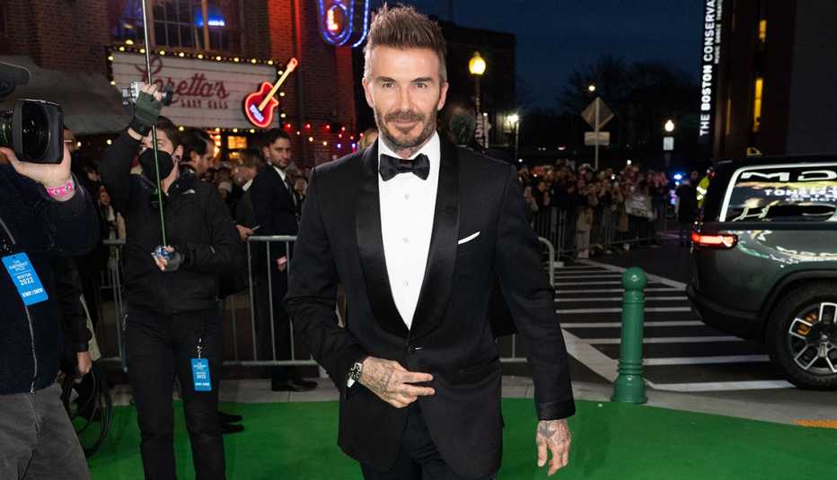 David Beckham attends The Earthshot Prize 2022 at MGM Music Hall at Fenway on December 02, 2022 in Boston, Massachusetts.  