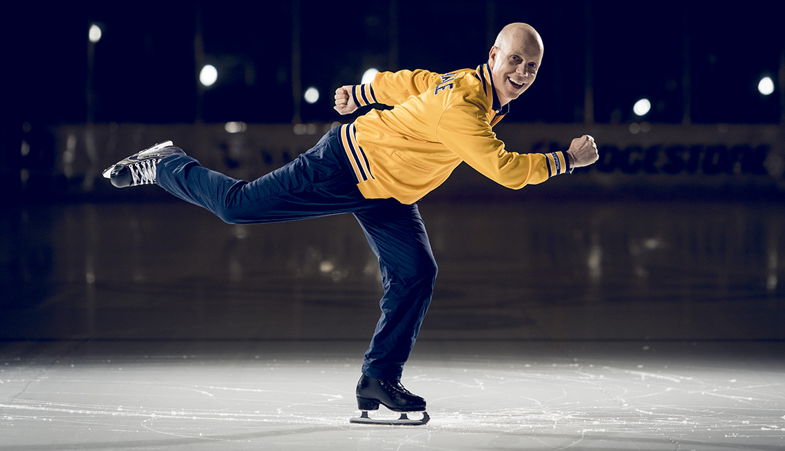 Scott Hamilton On Skates