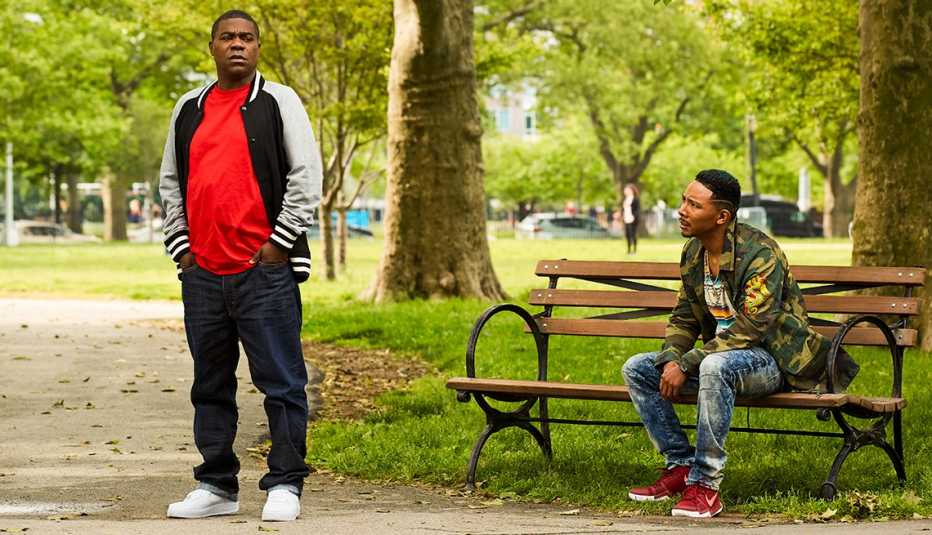 Tracy Morgan and co-star Tracy Morgan and co-star