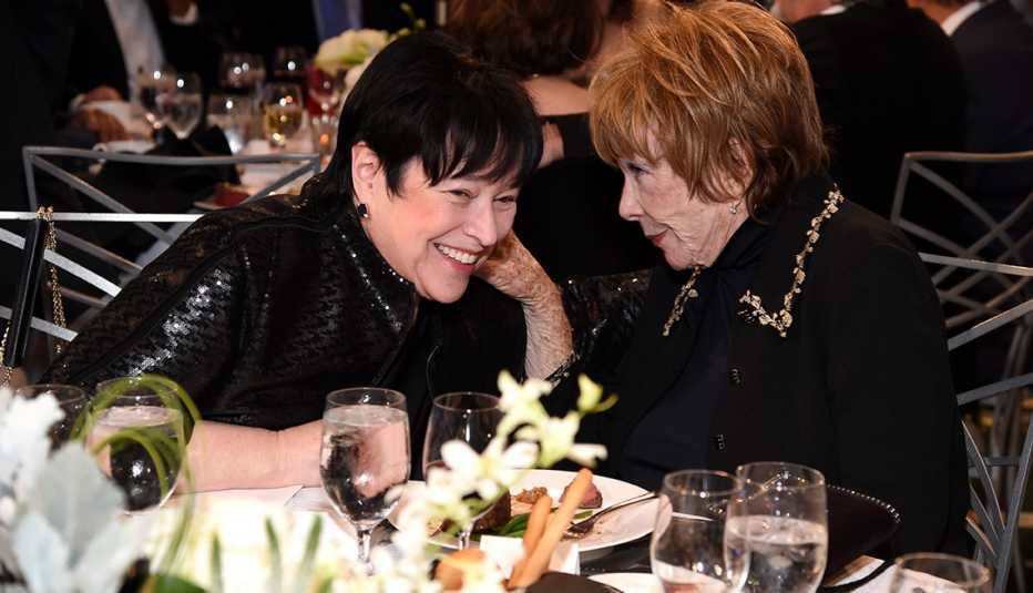 Kathy Bates and Shirley MacLaine Kathy Bates and Shirley MacLaine