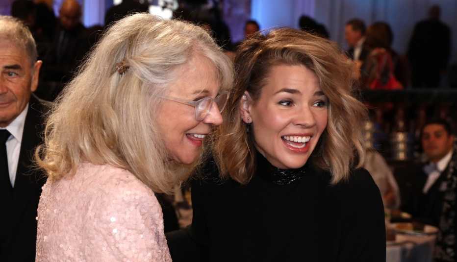 Blythe Danner and Elizabeth Chomko Blythe Danner and Elizabeth Chomko