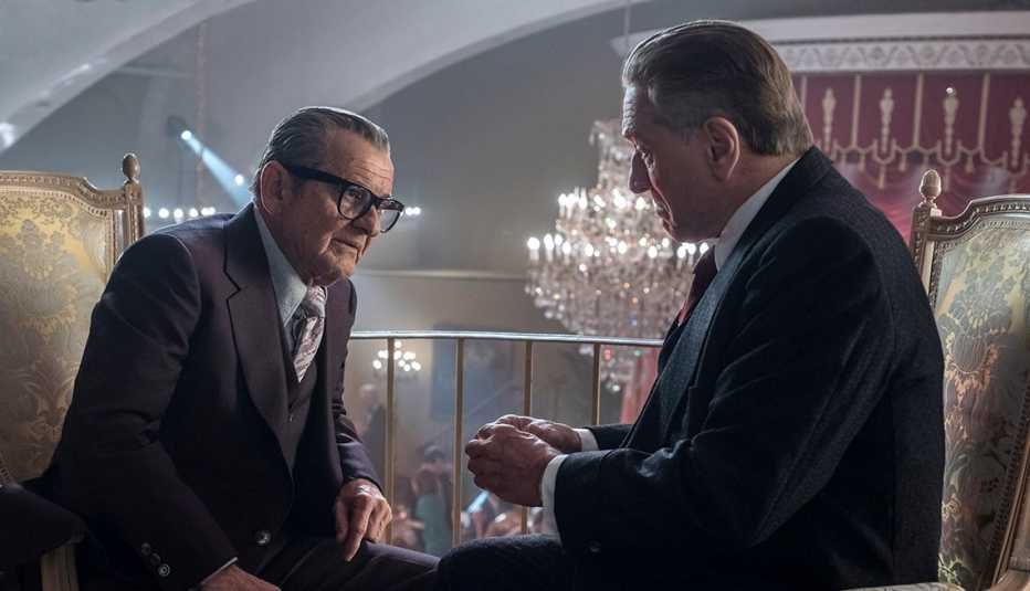 Joe Pesci and Robert De Niro in The Irishman Joe Pesci and Robert De Niro in The Irishman