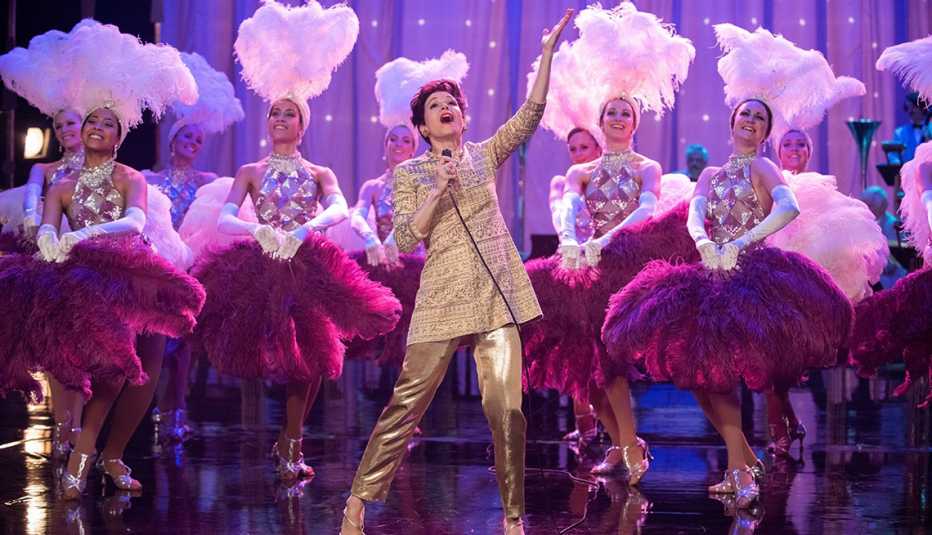 Renee Zellweger performs in her role as Judy Garland in Judy Renee Zellweger performs in her role as Judy Garland in Judy